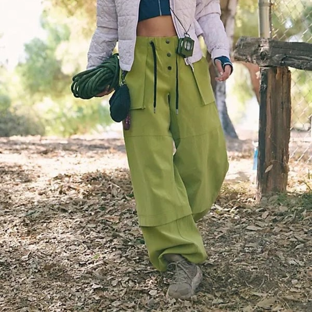 FP Movement by Free People Lime Green Joggers NWOT
